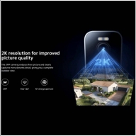 Câmara Xiaomi BW300 Outdoor Security 2K IP67 Com Bateria