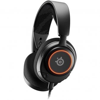 Headset SteelSeries Arctis Nova 3 RGB Preto