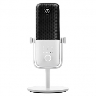 Microfone Condensador Cardióide Elgato Wave:3 96Khz 24-bit USB Branco