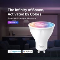 L&acirc;mpada Inteligente TP-Link Smart Light Bulb Tapo L630 2200K-6500K Wi-Fi