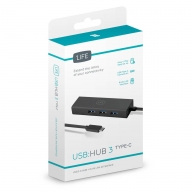 Hub 1Life USB:HUB 3 Type-C RJ45 Gigabit