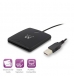 Leitor Cartão Cidadão Ewent EW1052 USB 2.0 Preto