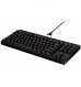 Teclado Mecânico Logitech G Pro Gaming RGB Lightsync US GX Blue Clicky Preto