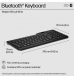 Teclado HP 460 Multi-Device Bluetooth PT Preto