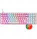 Teclado Mecânico Mars Gaming MKULTRA Pink 96% Full RGB Chroma PT Outemu Blue Switches