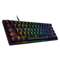 Teclado Razer Huntsman Mini 60% RGB Optical Switch (Purple) PT Preto