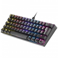 Teclado Mec&acirc;nico Mars Gaming MKMINI RGB 60% Full RGB Chroma PT Outemu Red Switches