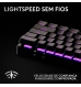 Teclado Mecânico Logitech G Pro X 60 Lightspeed RGB Wireless/Bluetooth US GX Switches