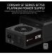 Fonte de Alimentação SFX Corsair SF Series (2024) SF750 750W 80 PLUS Platinum Full Modular