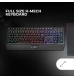 Teclado Mecânico Híbrido Mars Gaming MK124 FRGB PT H-Mech Black