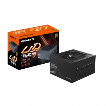 Fonte de Alimenta&ccedil;&atilde;o ATX Gigabyte UD750GM PG5 750W Ultra Durable 80 PLUS Gold Full Modular