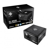 Fonte de Alimenta&ccedil;&atilde;o ATX AsRock Steel Legend SL-850G 850W ATX 3.1/PCIe 5.1 80 Plus Gold Full Modular