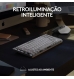 Teclado Mecânico Logitech MX Mechanical Mini for Mac Bluetooth Clicky Switch US