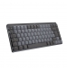 Teclado Mecânico Logitech MX Mechanical Mini for Mac Bluetooth Clicky Switch US