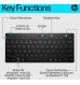 Teclado HP 350 Compact Multi-Device Bluetooth PT Preto