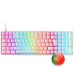 Teclado Mecânico Mars Gaming MKULTRA White 96% Full RGB Chroma PT Outemu Blue Switches