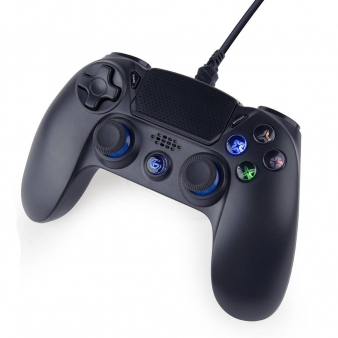 Gamepad Gembird JPD-PS4U-01 Wired for Playstation 4/PC Preto