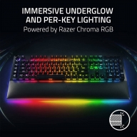 Teclado Mec&acirc;nico Razer BlackWidow V4 Pro RGB US Green Switch