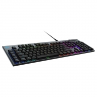 Teclado Mec&acirc;nico Logitech G915 X Full-Size Low-Profile RGB Wired US GL Tactile Switches