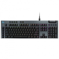 Teclado Mec&acirc;nico Logitech G915 X Full-Size Low-Profile RGB Wired US GL Tactile Switches