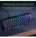 Teclado Razer Huntsman Mini 60% RGB Linear Optical Switch (Red) US Preto
