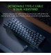 Teclado Razer Huntsman Mini 60% RGB Linear Optical Switch (Red) US Preto