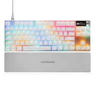 Teclado Mec&acirc;nico Steelseries Apex Pro TKL Gen 3 RGB US Branco