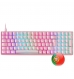 Teclado Mecânico Mars Gaming MKULTRA Pink 96% Full RGB Chroma PT Outemu Red Switches