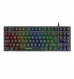 Teclado Mars Gaming MK023 TKL FRGB Rainbow H-Mech Red Switch PT Preto