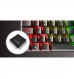 Teclado Mecânico Mars Gaming MK60 60% FRGB Rainbow Anti-Dust Blue Switch PT Preto