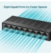 Switch TP-Link LS1008G LiteWave 8 Portas Gigabit UnManaged