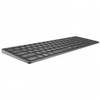 Teclado Rapoo E9700M Multi-mode Wireless Ultra-slim PT Dark Grey