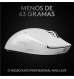 Rato Óptico Logitech G Pro X Superlight Wireless 25600DPI Branco