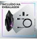 Rato Óptico Logitech G502 X Plus Lightspeed RGB Wireless 25600DPI Gaming Preto
