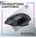 Rato Óptico Logitech G502 X Plus Lightspeed RGB Wireless 25600DPI Gaming Preto