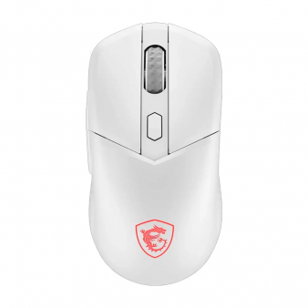 Rato Óptico MSI Versa 300 RGB Wireless/Bluetooth 8000DPI Branco