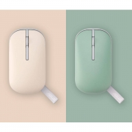 Rato &Oacute;ptico Asus Marshmallow Mouse MD100 Wireless Bluetooth 1600DPI Oat Milk & Green Tea