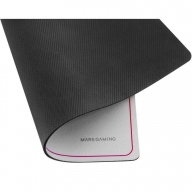 Tapete de Rato (Mousepad) Mars Gaming MMP124 Rainbow Line Edge Design L Branco