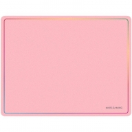 Tapete de Rato (Mousepad) Mars Gaming MMP124 Rainbow Line Edge Design L Rosa
