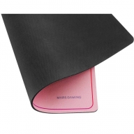Tapete de Rato (Mousepad) Mars Gaming MMP124 Rainbow Line Edge Design L Rosa