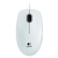 Rato &Oacute;ptico Logitech B100 1000DPI Branco