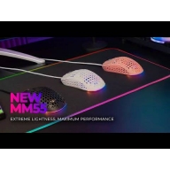 Rato &Oacute;ptico Mars Gaming MM55 RGB 12800DPI Rosa