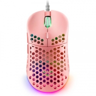 Rato &Oacute;ptico Mars Gaming MM55 RGB 12800DPI Rosa