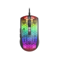 Rato &Oacute;ptico Mars Gaming MMR RGB Extreme-Light 12800DPI Preto