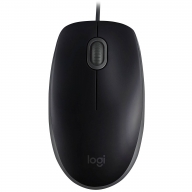 Rato &Oacute;ptico Logitech B110 Silent 1000DPI Preto