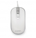Rato Óptico Gembird MUS-4B-06-WS USB 1200DPI Branco/Prateado