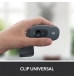 Webcam Logitech C270 HD 720p/30fps USB Preta