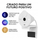 Webcam Logitech Brio 300 Full HD 1080p USB Type-C Branca