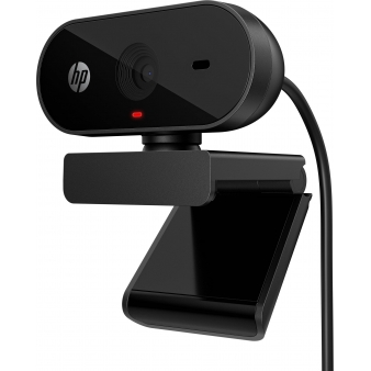 Webcam HP 320 Full HD 1080p Preta
