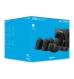 Colunas Logitech Z906 THX Surround Sound 5.1 1000W Peak / 500W RMS Pretas